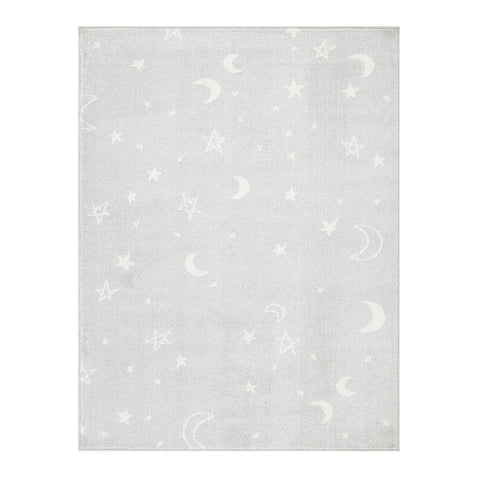 Tapete infantil Nuvia com estrelas e lua