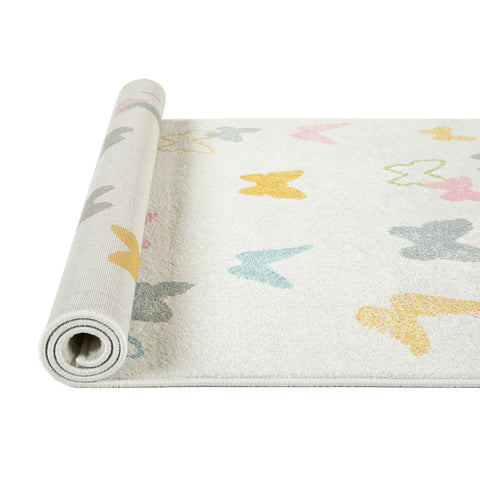 Tapete infantil Nuvia com borboletas