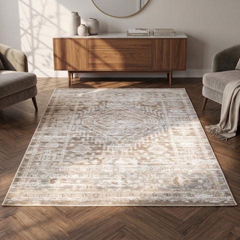 Alfombra efecto Vintage