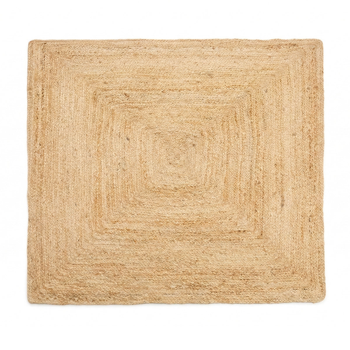 Alfombra Yute Natural Cuadrada