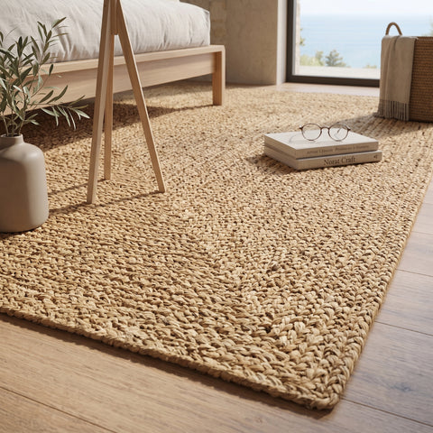 Alfombra Yute Natural Rectangular
